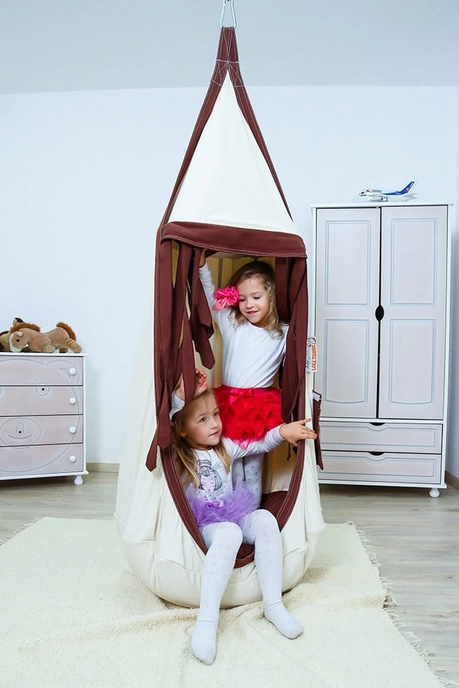 Lola Hängehöhle Double LOLI TWINS White Chocolate Inkl. Drehwirbel 19 Lola Hängehöhle Double LOLI TWINS White Chocolate Inkl. Drehwirbel – Bild 17