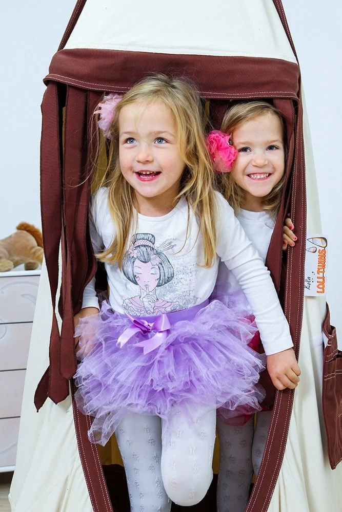 Lola Hängehöhle Double LOLI TWINS White Chocolate Inkl. Drehwirbel 20 Lola Hängehöhle Double LOLI TWINS White Chocolate Inkl. Drehwirbel – Bild 18