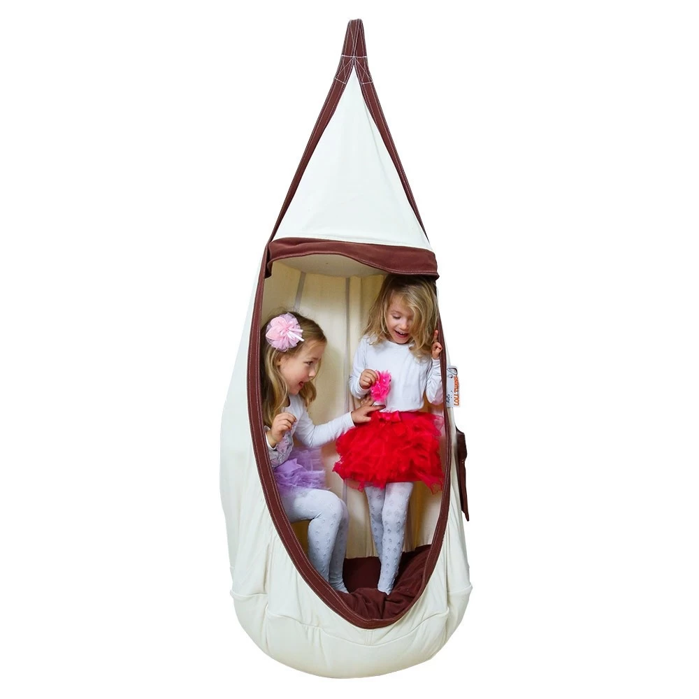 Lola Hängehöhle Double LOLI TWINS White Chocolate Inkl. Drehwirbel 4 Lola Hängehöhle Double LOLI TWINS White Chocolate Inkl. Drehwirbel – Bild 2