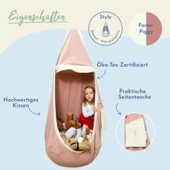 Lola Hängehöhle Double LOLI TWINS Piggy Inkl.Drehwirbel 26 Lola Hängehöhle Double LOLI TWINS Piggy Inkl.Drehwirbel -Gartenmöbel Store lola loli twins piggy 2023 3