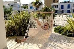 Lola Luxus Hängesessel Panorama Chair DeLuxe Caffe Crema -Gartenmöbel Store lola luxus haengesessel panorama chair deeluxe caffe crema 17