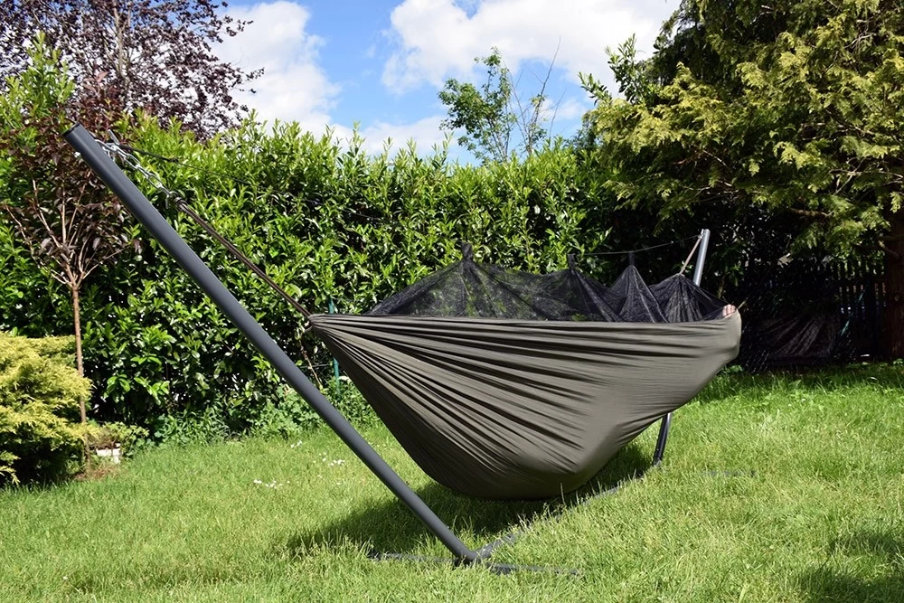 Reisehängematte Safari Mit Moskitonetz 4 Reisehängematte Safari Mit Moskitonetz – Bild 2