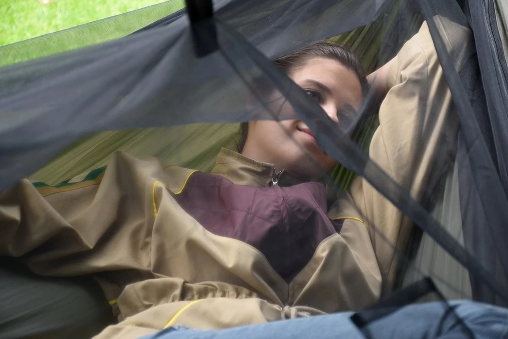 Reisehängematte Safari Mit Moskitonetz 8 Reisehängematte Safari Mit Moskitonetz – Bild 6