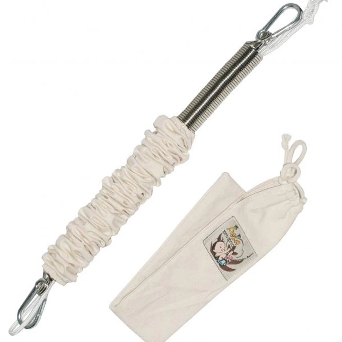 Lola Babyhängematte Babywiege YoYo Happiness SET Mit SPRINGY Feder 5 Lola Babyhängematte Babywiege YoYo Happiness SET Mit SPRINGY Feder – Bild 3