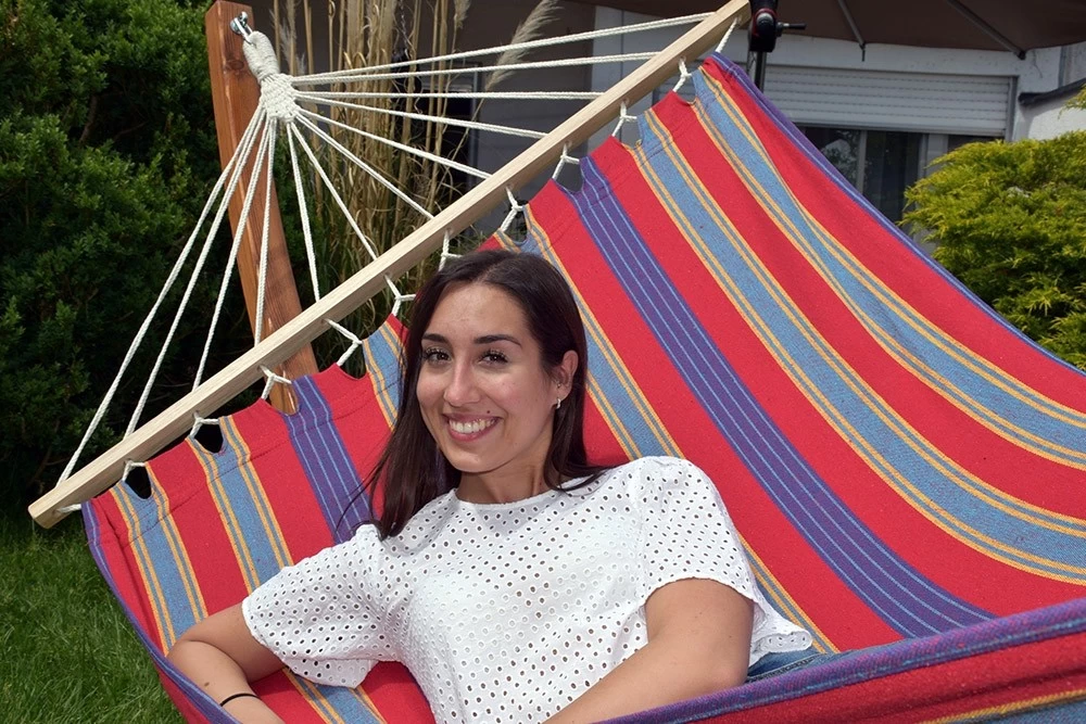 Lola Stabhängematte Belize Cayenne 7 Lola Stabhängematte Belize Cayenne – Bild 5