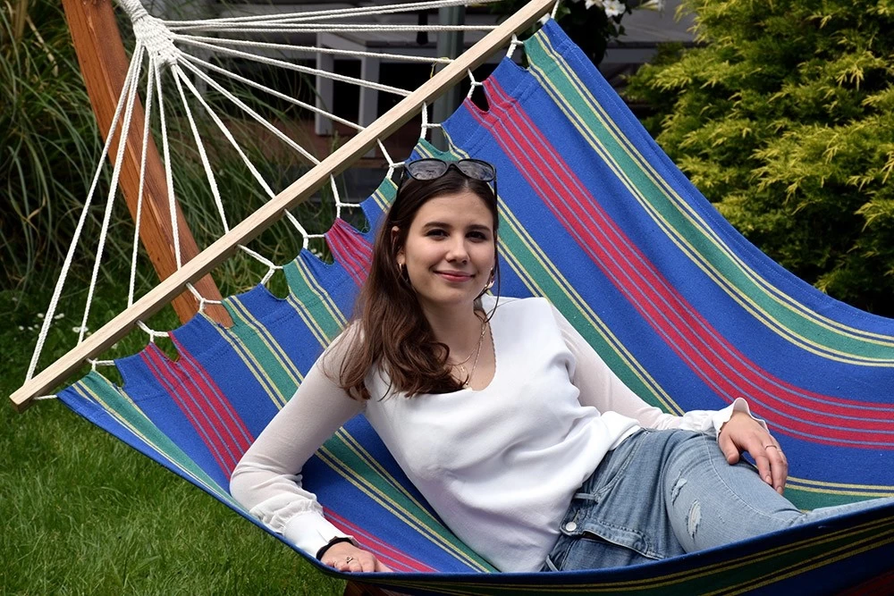 Lola Stabhängematte Belize Ocean 8 Lola Stabhängematte Belize Ocean – Bild 7