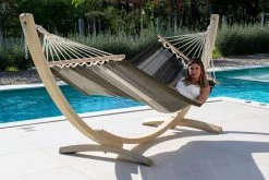 Einzel-Stabhängematte Cancun Oliva Baumwolle 12 Einzel-Stabhängematte Cancun Oliva Baumwolle -Gartenmöbel Store lola stabhaengematte cancun oliva 53451 6l