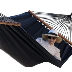 Familien-Stabhängematte Dominica Night Bio-Baumwolle