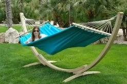 Lola Stabhängematte Kolumbiana Aqua Uni 22 Lola Stabhängematte Kolumbiana Aqua Uni -Gartenmöbel Store lola stabhaengematte rio kolumbiana aqua 96800 10