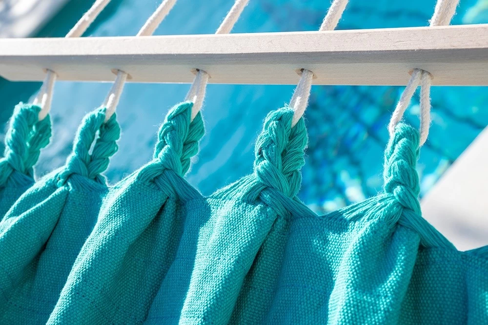 Lola Stabhängematte Kolumbiana Aqua Uni 7 Lola Stabhängematte Kolumbiana Aqua Uni – Bild 5