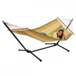 Einzel-Stabhängematte Santo Lulo -Gartenmöbel Store lola stabhaengematte santo lulu 53390 4