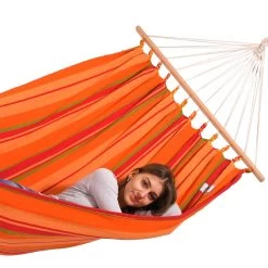 Einzel-Stabhängematte Kolumbiana Mango-Sun Baumwolle