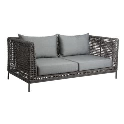 Stern Korpus Sofa 2-Sitzer Corda Kordel Platin Mit Kissen 100% Polyacryl Dessin Seidengrau 9 Stern Korpus Sofa 2-Sitzer Corda Kordel Platin Mit Kissen 100% Polyacryl Dessin Seidengrau -Gartenmöbel Store lola stern 2 sitzer sofa anthrazit platin 419031 1