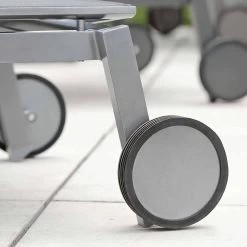 Stern Rollenliege Robin Aluminium Graphit Mit Bezug Textilen Silbergrau Stapelbar 15 Stern Rollenliege Robin Aluminium Graphit Mit Bezug Textilen Silbergrau Stapelbar -Gartenmöbel Store lola stern robin rollenliege graphit silbergrau 417686 4