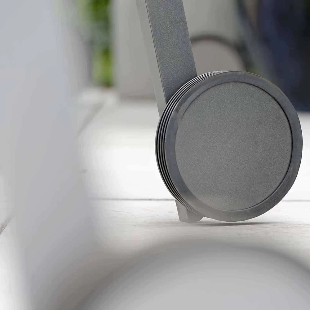 Stern Rollenliege Robin Aluminium Graphit Mit Bezug Textilen Silbergrau Stapelbar 9 Stern Rollenliege Robin Aluminium Graphit Mit Bezug Textilen Silbergrau Stapelbar – Bild 7