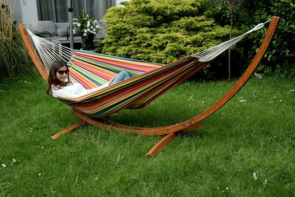 Lola Tuchhängematte Tampa Mango-kiwi 6 Lola Tuchhängematte Tampa Mango-kiwi – Bild 4