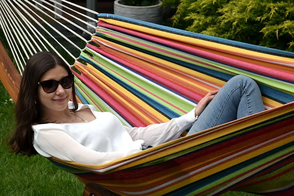 Lola Tuchhängematte Tampa Mango-kiwi 8 Lola Tuchhängematte Tampa Mango-kiwi – Bild 6