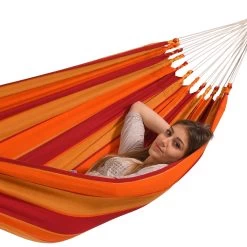 Einzel-Hängematte Charisma Red-orange Outdoor