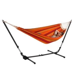 Einzel-Hängematte Charisma Mit Metall Hängemattengestell Universal Grande