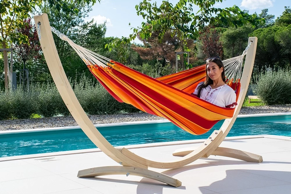 Einzel-Hängematte Charisma Red-orange Outdoor 7 Einzel-Hängematte Charisma Red-orange Outdoor – Bild 5