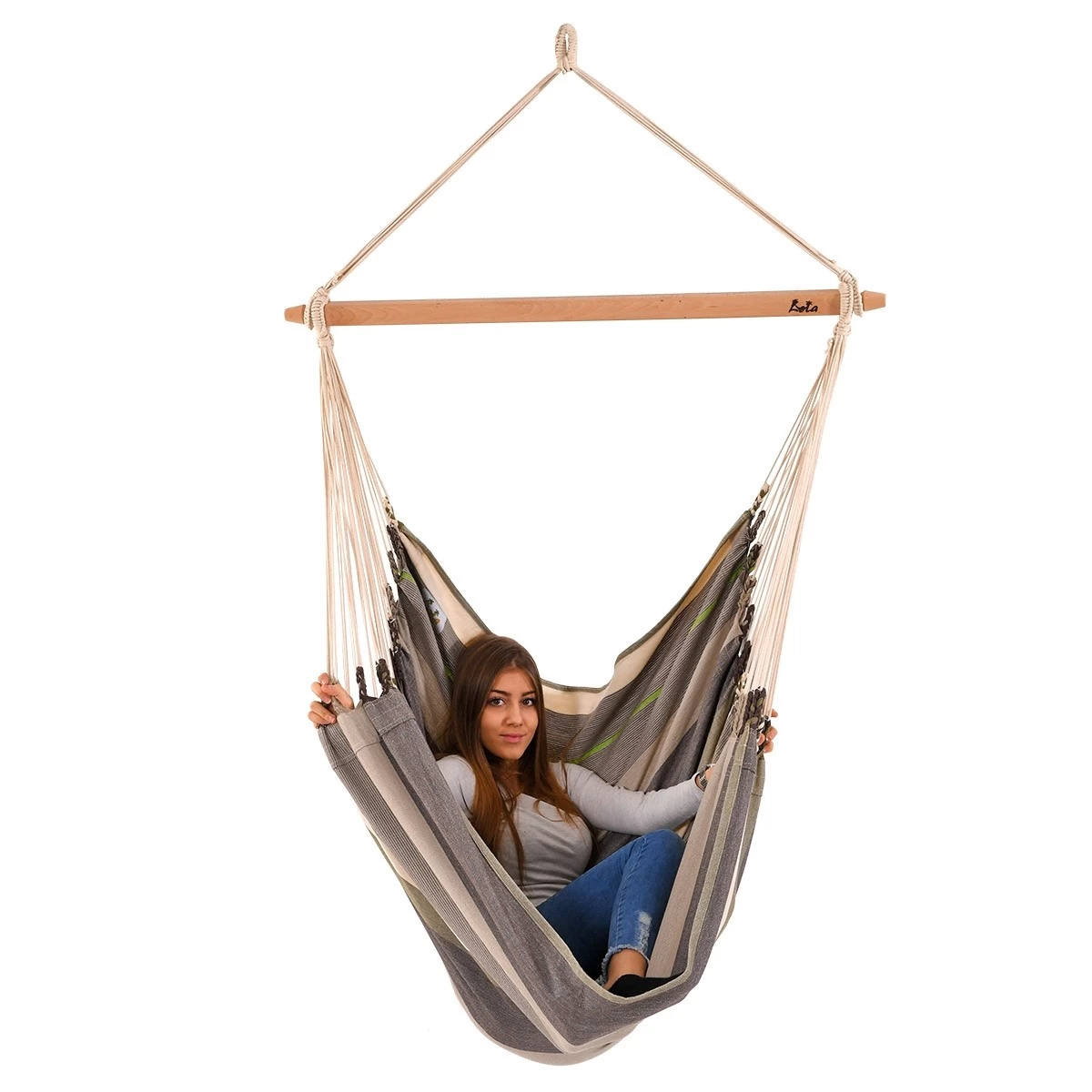 Lola XXL Hängesessel Beauty Sofa Oliva JUMBO 110 Cm 6 Lola XXL Hängesessel Beauty Sofa Oliva JUMBO 110 Cm – Bild 4