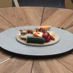 Zebra ORYX EDGE Tisch, 160 Cm Rund -Gartenmöbel Store lola zebra oryx edge tisch 7615 6