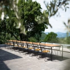 Houe AVANTI Gartentisch, 222x98 Cm Tischplatte: Kiefernholz. Gestell: Black -Gartenmöbel Store paon dining black avanti infinity houe c781 4