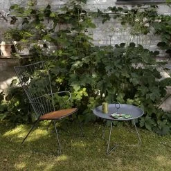 Houe PAON Loungesessel - Black -Gartenmöbel Store paon lounge black eyelet dark grety houe 5043 3