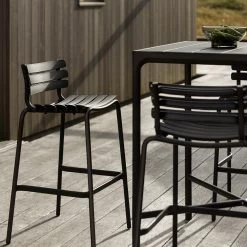 Houe Re-CLIPS Barstuhl - Dark Grey -Gartenmöbel Store reclips bar black four bar black houe 6337 high 1