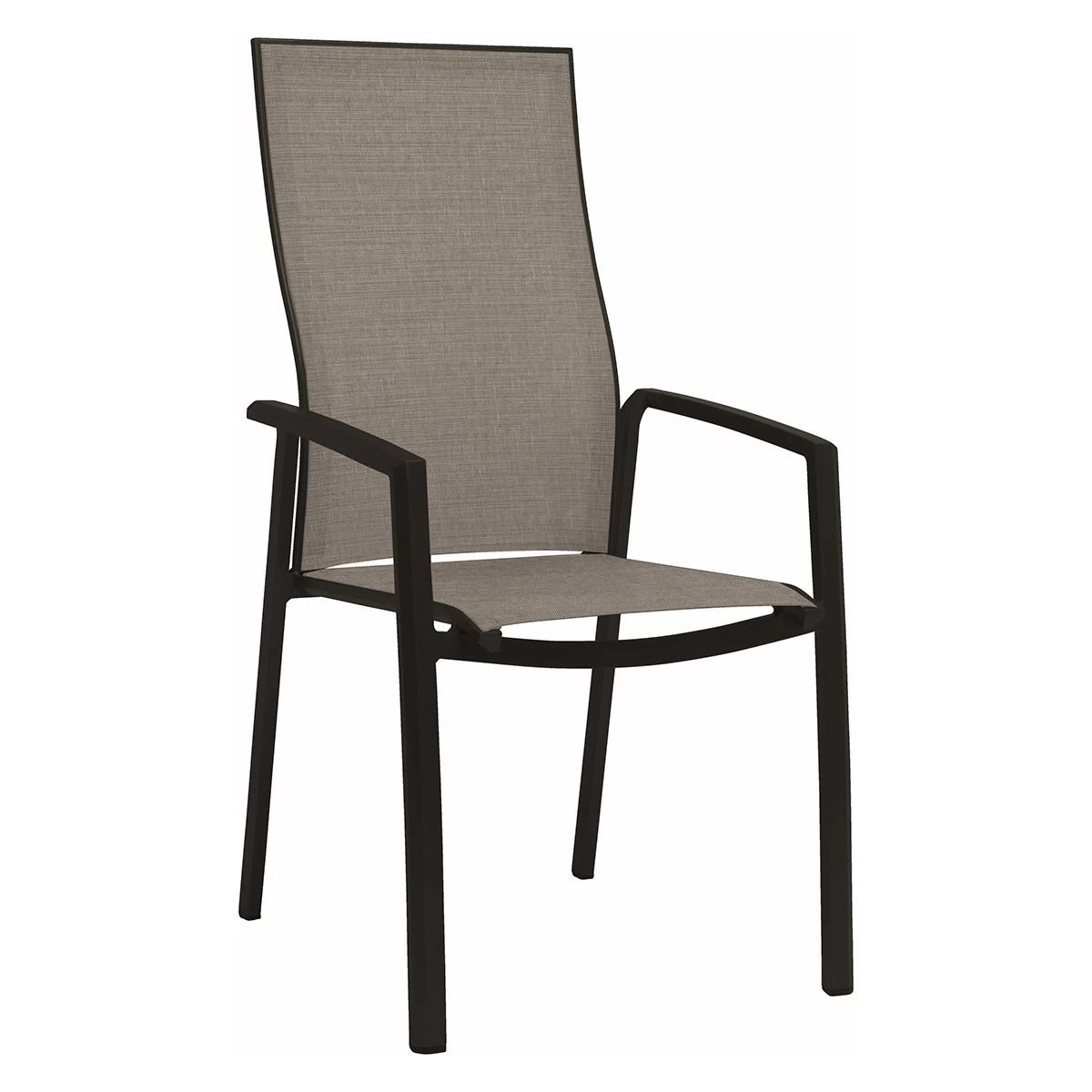 Stern 4x Stapelsessel Kari Leinen Grau Und Tischgestell 160x90 Alu Schwarz Matt Mit Platte Dekor Cream Marble 4 Stern 4x Stapelsessel Kari Leinen Grau Und Tischgestell 160x90 Alu Schwarz Matt Mit Platte Dekor Cream Marble – Bild 2