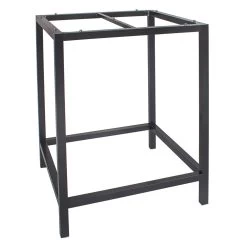 Stern Aluminium Anthrazit Stehtischgestell 80x80x111 Cm, Vierkantrohr