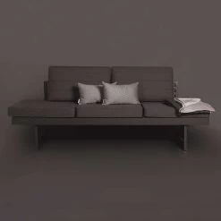 Stern Dining-Bank/Liege New Holly Alum. Anthrazit/karbon Auflage/Rückenkissen Outdoorstoff Schiefergrau 7 Stern Dining-Bank/Liege New Holly Alum. Anthrazit/karbon Auflage/Rückenkissen Outdoorstoff Schiefergrau -Gartenmöbel Store stern dining bank liege new holly alu schiefergrau 416290 3