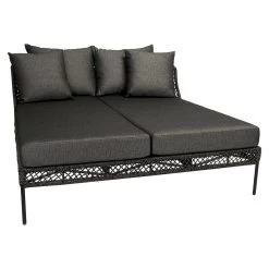 Stern Doppelliege Odea Aluminium Schwarz Matt Kissen Seidenschwarz Plus Decke 158x200 Cm 6 Stern Doppelliege Odea Aluminium Schwarz Matt Kissen Seidenschwarz Plus Decke 158x200 Cm -Gartenmöbel Store stern doppelliege odea alu schwarz plus decke 48775 2