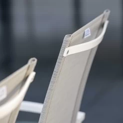 Stern Evoee Stapelsessel Weiß Mit Textilenbezug Silber Und Aluminiumarmlehnen Weiß 16 Stern Evoee Stapelsessel Weiß Mit Textilenbezug Silber Und Aluminiumarmlehnen Weiß -Gartenmöbel Store stern evoee weiss silber alu 417673 4