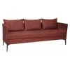 Stern Sofa 3-Sitzer Marta Aluminium Bezug Und Kissen Outdoorstoff Rot/schiefergrau Meliert 2 Stern Sofa 3-Sitzer Marta Aluminium Bezug Und Kissen Outdoorstoff Rot/schiefergrau Meliert -Gartenmöbel Store stern gartenmoebel dreisitzer sofa marta dunkelrot schiefergrau 415662