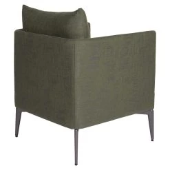 Stern Sessel Marta Aluminium Bezug Und Kissen Outdoorstoff Dunkelgrün/schiefergrau Meliert -Gartenmöbel Store stern gartenmoebel sessel marta dunkelgrun schiefergrau 415665 5