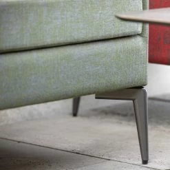 Stern Sessel Marta Aluminium Bezug Und Kissen Outdoorstoff Dunkelgrün/schiefergrau Meliert -Gartenmöbel Store stern gartenmoebel sessel marta dunkelgrun schiefergrau 415665 7