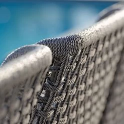 Stern GRETA Sessel Aluminium Anthrazit Mit Synthetikfaser Platin Inkl. Sitz- Und Rückenkissen Seidengrau, 100% Polyacryl Mit Reißverschluss -Gartenmöbel Store stern greta sessel alu anthrazit seidengrau 418491 4