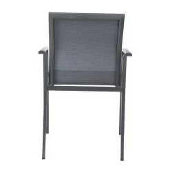 Stern KARI Stapelsessel Aluminium Anthrazit Mit Textilenbezug Karbon Und Aluminiumarmlehnen Anthrazit -Gartenmöbel Store stern kari stapelsessel alu anthrazit textil karbon 416869 6