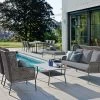 Stern Greta Lounge Set Aluminium Anthrazit Mit 2 Lounge Sessel Und Beistelltisch -Gartenmöbel Store stern komplettset greta lounge anthrazit seidengrau 50669 1