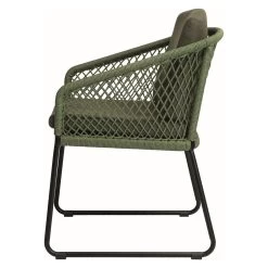 Stern Kufensessel Odea Aluminium Schwarz Matt/Kordel Basil/Kissen 100% Polyacryl Dunkelgrün 12 Stern Kufensessel Odea Aluminium Schwarz Matt/Kordel Basil/Kissen 100% Polyacryl Dunkelgrün -Gartenmöbel Store stern kufensessel odea alu dunkelgrun 415549 4