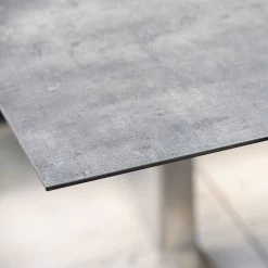 Stern Kufentisch 160x90 Cm Aluminium Anthrazit Mit Tischplatte Silverstar 2.0 Dekor Vintage Grau -Gartenmöbel Store stern kufentische alu anthrazit 160x90 vintage grau 431409 2