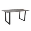 Stern Kufentisch 200x100 Cm Aluminium Anthrazit Mit Tischplatte Silverstar 2.0 Dekor Smoky
