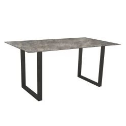 Stern Gartenmöbel-Set NEW HOLLY DINING Mit Kufentisch 200x100 Cm Dekor Zement Und 3x Stapelsessel SKELBY 13 Stern Gartenmöbel-Set NEW HOLLY DINING Mit Kufentisch 200x100 Cm Dekor Zement Und 3x Stapelsessel SKELBY -Gartenmöbel Store stern kufentische alu anthrazit 200x100 zement 431430 1