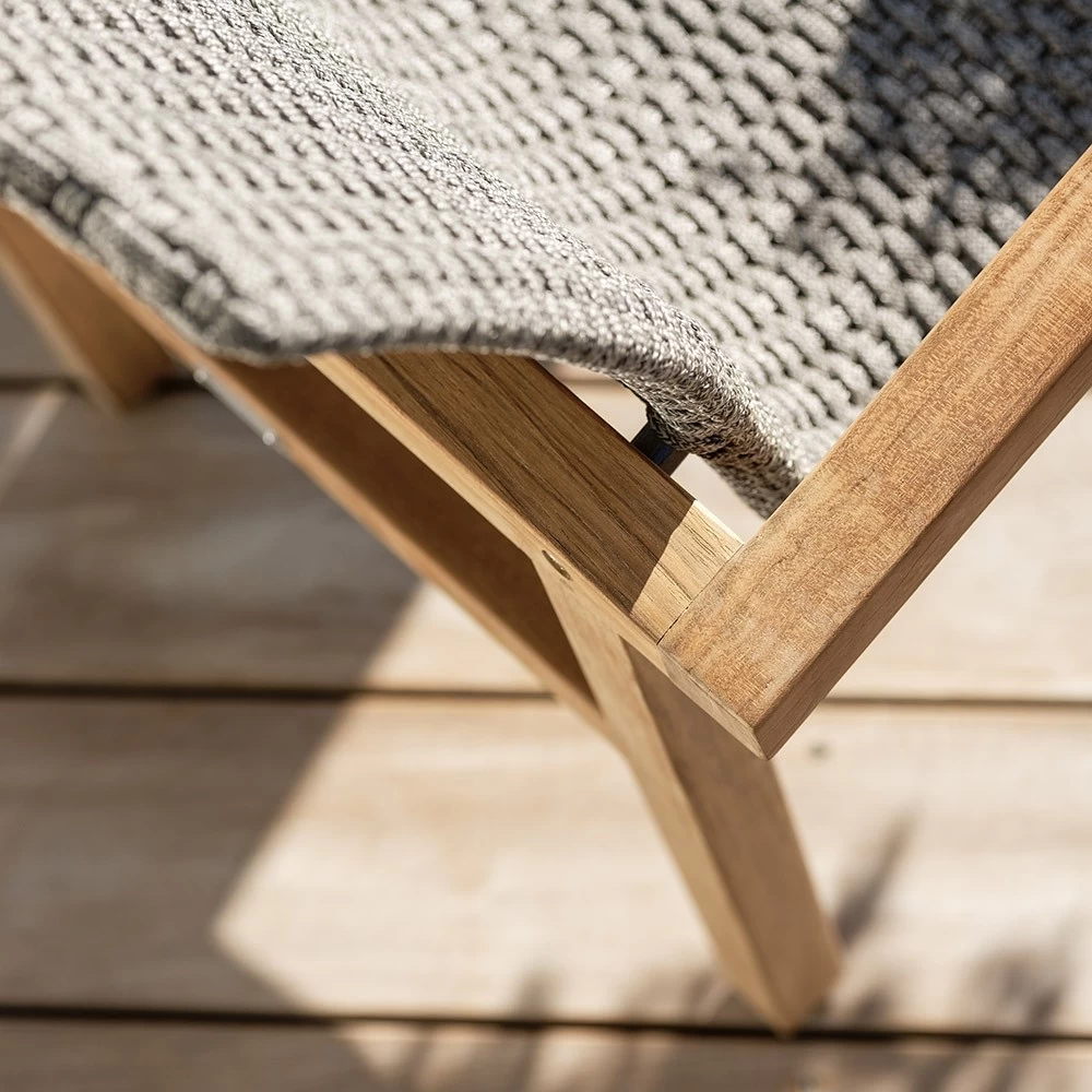 Stern LEAH Sessel Aus Teak Mit Synthetikfaser In Steingrau 12 Stern LEAH Sessel Aus Teak Mit Synthetikfaser In Steingrau – Bild 10