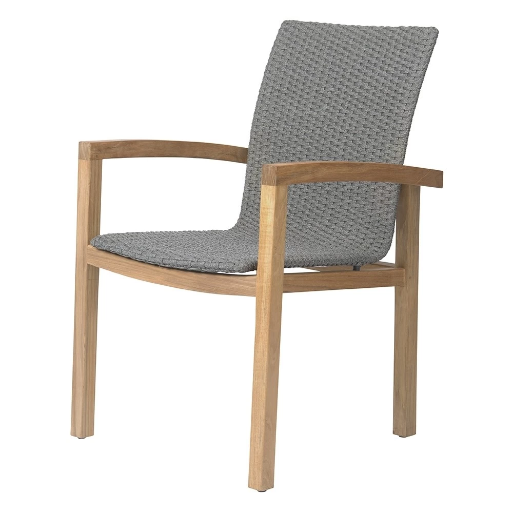 Stern LEAH Sessel Aus Teak Mit Synthetikfaser In Steingrau 5 Stern LEAH Sessel Aus Teak Mit Synthetikfaser In Steingrau – Bild 3