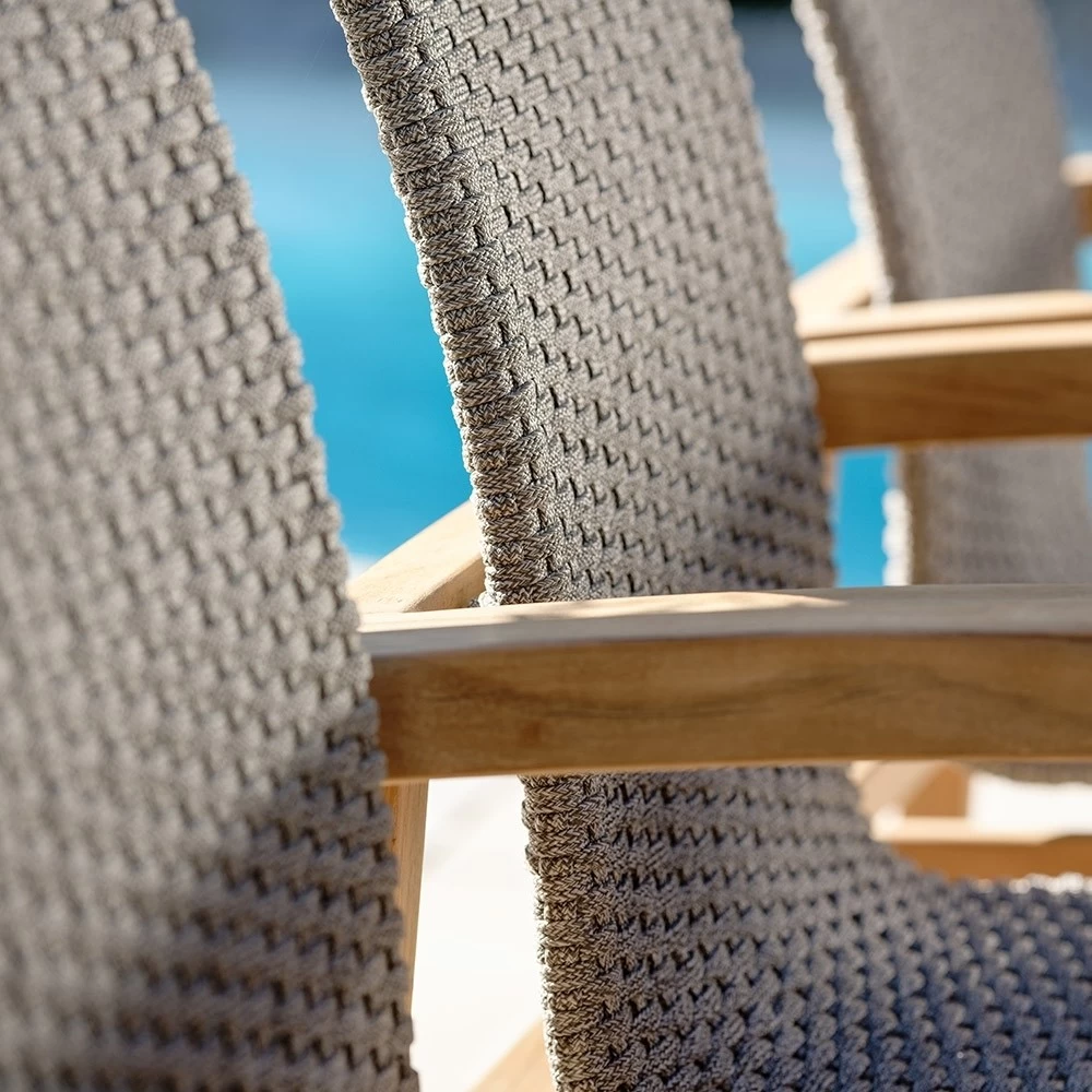 Stern LEAH Sessel Aus Teak Mit Synthetikfaser In Steingrau 11 Stern LEAH Sessel Aus Teak Mit Synthetikfaser In Steingrau – Bild 9