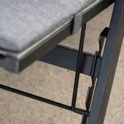 Stern Liege/Bank Novi Aluminium Schwarz Matt/Textilen Leinen Grau Kissen 100% Polyacryl Seidenschwarz 18 Stern Liege/Bank Novi Aluminium Schwarz Matt/Textilen Leinen Grau Kissen 100% Polyacryl Seidenschwarz -Gartenmöbel Store stern liege bank novi alu schwarz seidenschwarz 415415 4