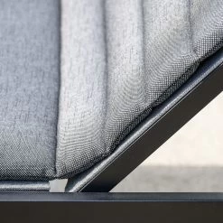 Stern Liege/Bank Novi Aluminium Schwarz Matt/Textilen Leinen Grau Kissen 100% Polyacryl Seidenschwarz 19 Stern Liege/Bank Novi Aluminium Schwarz Matt/Textilen Leinen Grau Kissen 100% Polyacryl Seidenschwarz -Gartenmöbel Store stern liege bank novi alu schwarz seidenschwarz 415415 5