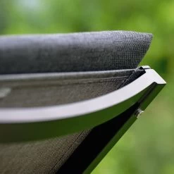 Stern Liege/Bank Novi Aluminium Schwarz Matt/Textilen Leinen Grau Kissen 100% Polyacryl Seidenschwarz 22 Stern Liege/Bank Novi Aluminium Schwarz Matt/Textilen Leinen Grau Kissen 100% Polyacryl Seidenschwarz -Gartenmöbel Store stern liege bank novi alu schwarz seidenschwarz 415415 8